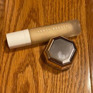 Fenty foundation and powder shades 230 and cashew